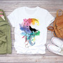 Fashion Print Men's T-Shirt Tops