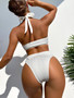 Women'S Hollow Out Diamond Sexy One-Piece Swimsuit Bikini