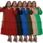 Sexy Swing Plus Size Women's Dress