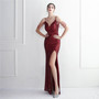 Sequin Beaded Sling Party Sequin Dress Long Formal Party Slim Evening Dress