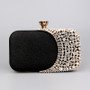 Women Vintage Beaded Clutch Evening Bag