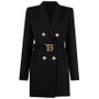 Spring Autumn Fashion Solid Color Slim Belt Long Sleeve Slim Chic Career Suit Dress