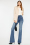 Kancan Cat's Whiskers High Waist Flare Jeans