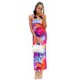 Women Sexy Printed Strap Dress