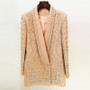 Women Fashion Beaded Blazer Jacket