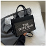 Women Letter Shoulder Bag Tote Bag