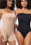 Women's Body-Shaping Bodysuit With Removable Straps Strapless Shapewear