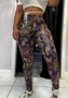 Spring Sexy Women's Clothing Tight Fitting Camo Trendy Pants