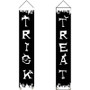 (2PCS)halloween curtain festive background decoration couplet banner pumpkin ghost banner