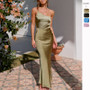 Women Sexy Suspender Maxi Dress