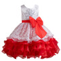 Girls Princess Dress Flower Girl Wedding Dress Evening Dress Puff Dress