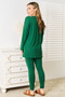 Zenana Lazy Days Full Size Long Sleeve Top and Leggings Set