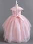 Girls' Puffy Princess Dress With Tail