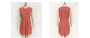Spring Summer Women's Solid Color Round Neck Knitting Dress