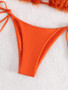 Sexy Plush Women Bikini Two Pieces Swimsuit