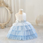 Children's Flower Girl Tutu Princess Dress Baby Girl's First Birthday Formal Party Dress