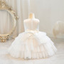 Children's Flower Girl Tutu Princess Dress Baby Girl's First Birthday Formal Party Dress