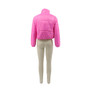 Women Solid Zipper Warm Padding Jacket