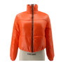 Women Solid Zipper Warm Padding Jacket