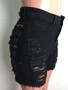 Women's Washed Distressed Sexy Denim Shorts