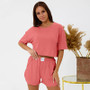 Summer Casual Women's Pajamas Comfortable Sexy Shorts Loungewear Set Outdoor Wear