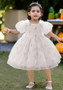 Girls' Puff Sleeves Princess Dresses Children's Dresses