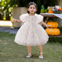 Girls' Puff Sleeves Princess Dresses Children's Dresses