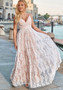 Women Summer Elegant V-Neck Backless Mesh Maxi Dress