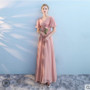 bridesmaid dress pink evening dress bridesmaid corps dress chiffon bridesmaid dress