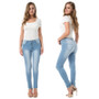 Women's Stretch Denim Tight Pants