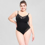 Women's Sexy Lace Slimming Clothing Women's Tummy Control Waist Open Plus Size Body Shaping One-Piece Underwear