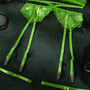 Women's Fluorescent Color Fashionable Embroidered Sexy Three Pieces Lingerie Set