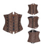 Women PU-Leather Lace Up Corset