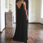 Summer Bohemian Plus Size Strap V-Neck Long Dress