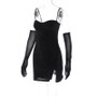 Women Sexy Suspender Finger Cots Elegant Dress