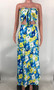 Ladies Fashion Printed Strapless Oversized Two-Piece Dress