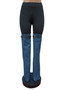 Women Stretch Denim Bell Bottom Pants