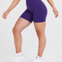 Women Tight Fitting Seamless Gym Shorts Hot Yoga Shorts