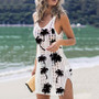 Women Sexy Cutout Swimwear Bikini Knitting Cover Up Beach Dress