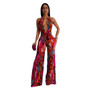 Casual Printed Jumpsuit