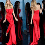 Women 's Solid Color Strapless Formal Party Elegant Jumpsuit