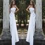 Women 's Solid Color Strapless Formal Party Elegant Jumpsuit