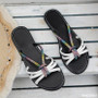 Women's Flat Slippers Plus Size Fashionable And Rhinestone Sandals Casual Style Women's Shoes