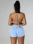 Women Summer Casual Denim Shorts