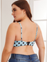 Plus Size Dotty Print Bra