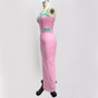 Women Colorblock Maxi Dress