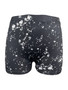 Women Letter Print Sports Shorts