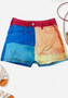 Women Printed Sports Shorts