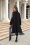 Autumn And Winter Long Tassel Sweater Knitting Fashion Cardigan Jacket Women