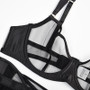 Women Sexy Sheer Mesh Sexy Lingerie Three-piece Set